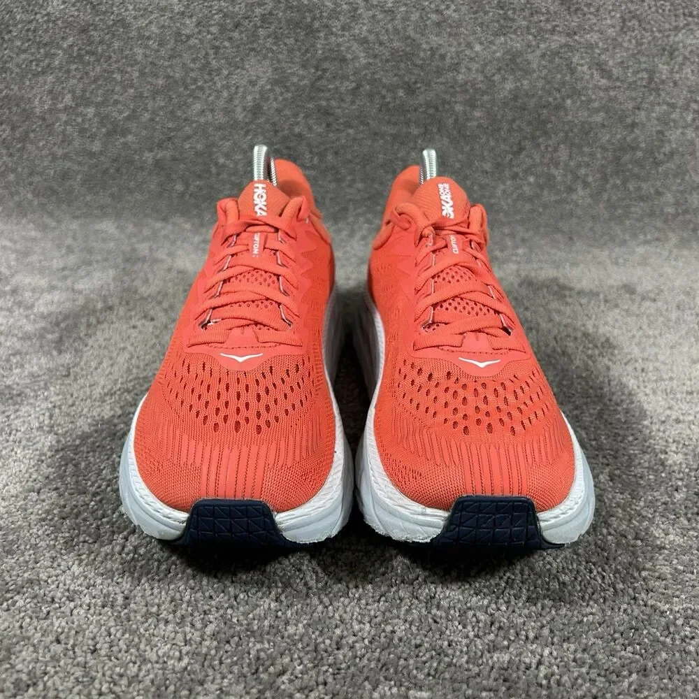 Hoka One One Clifton 7 1110509 HCWH Women’s Size 8.5 Coral White Running Shoes